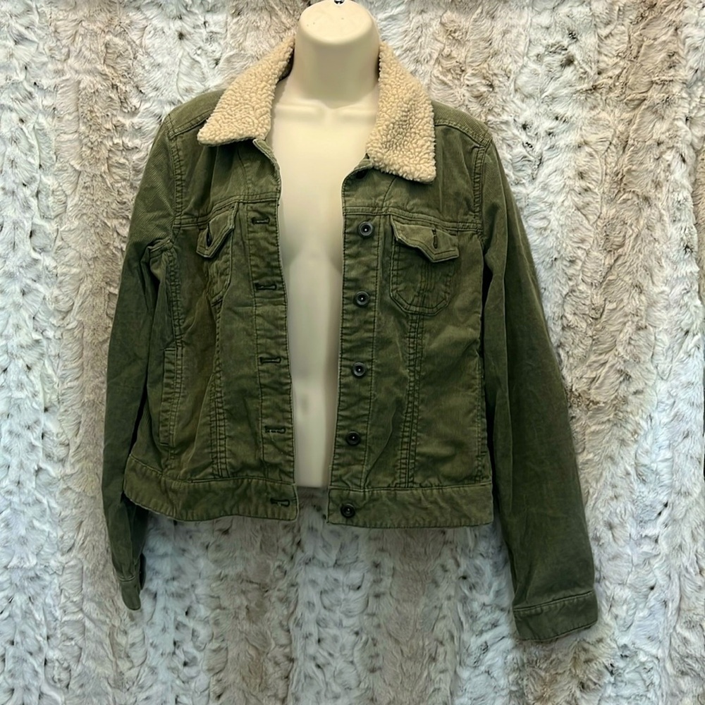 Sonoma Sage green corduroy jacket